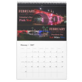 London Bridge Beleuchtungsplan 2027 Kalender (Feb 2027)