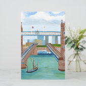 London Bridge Briefpapier (Stehend Vorderseite)
