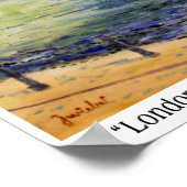 London Bridge by Alfred Zwiebel Poster (Ecke)