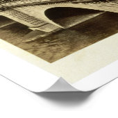 London Bridge, c.1880 (sepia photo) Poster (Ecke)