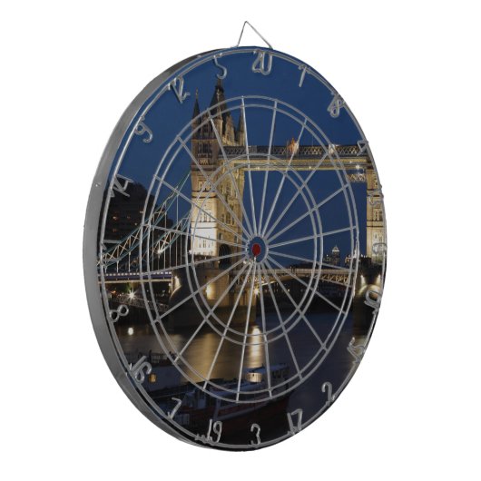 London Bridge Dartscheibe (Vorderseite Links)
