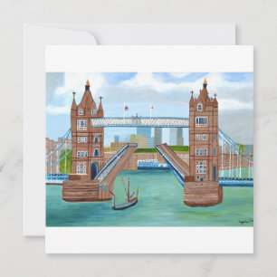 London Bridge Einladungskarte  Einladung