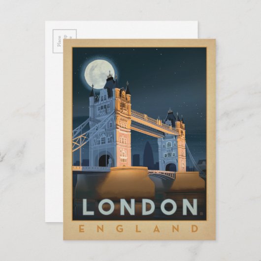 London Bridge | England Postkarte (Vorne/Hinten)