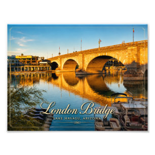 London Bridge Fotodruck