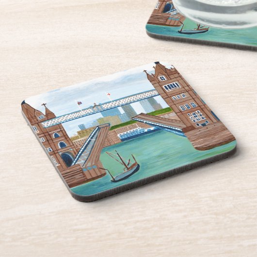 London Bridge Getränkeuntersetzer (Linke Seite)