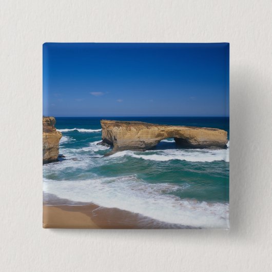 London Bridge, Great Ocean Road, Victoria Button (Vorderseite)