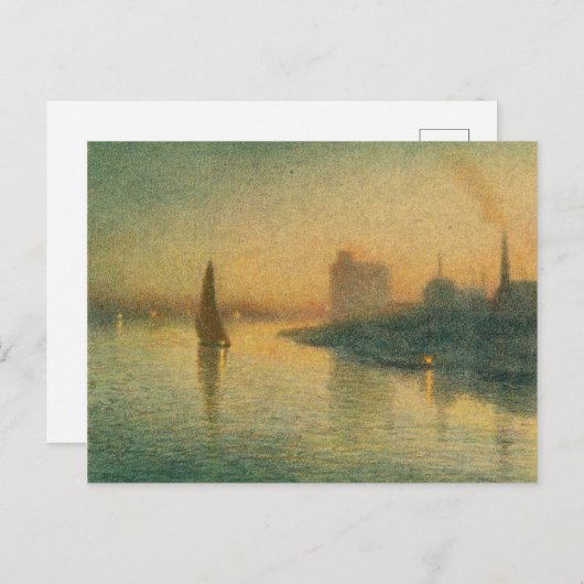 London Bridge - Joseph Pennell - 1893 Postkarte (Vorne/Hinten)