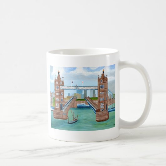 London Bridge Kaffeetasse (Rechts)
