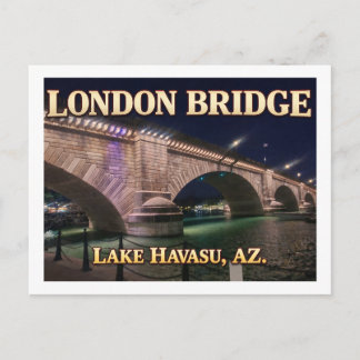 London Bridge Lake Havasu Arizona Postkarte