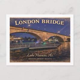 London Bridge Lake Havasu Arizona Postkarte