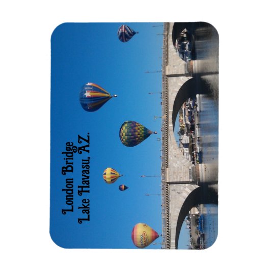 London Bridge, Lake Havasu, AZ. Magnet (Vertikal)