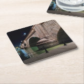 London Bridge, Lake Havasu, Az. Rechteckiger Pappuntersetzer (angewinkelt)