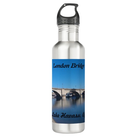 London Bridge Lake Havasu Edelstahlflasche (Vorderseite)