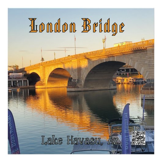 London Bridge Lake Havasu Fotodruck (Vorne)