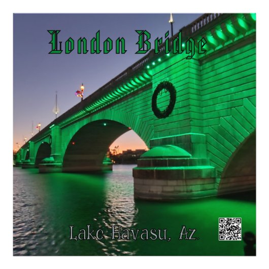 London Bridge Lake Havasu Fotodruck (Vorne)