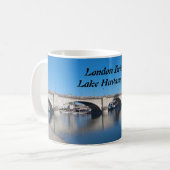 London Bridge Lake Havasu Kaffeetasse (Vorderseite Links)