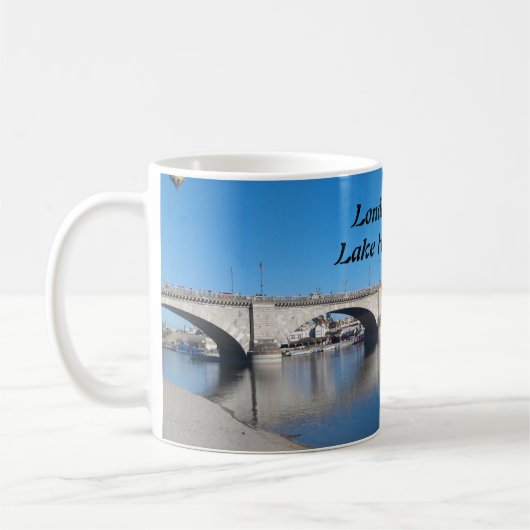 London Bridge Lake Havasu Kaffeetasse (Links)