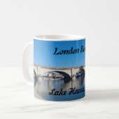 London Bridge Lake Havasu Kaffeetasse (Vorderseite Links)