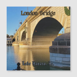London Bridge Lake Havasu Magnetkarte