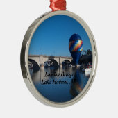London Bridge Lake Havasu Ornament Aus Metall (Rechts)