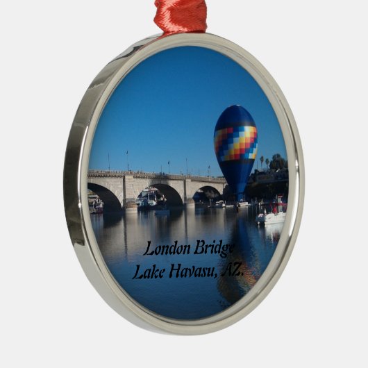 London Bridge Lake Havasu Ornament Aus Metall (Rechts)