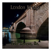 London Bridge Lake Havasu Poster (Vorderseite)