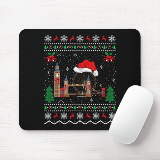 London Bridge Lover Matching Ugly London Bridge Ch Mousepad (Mit Mouse)