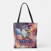 London Bridge mit American Bald Eagle Tasche (Rückseite)