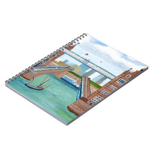 London Bridge Notizblock (Linke Seite)