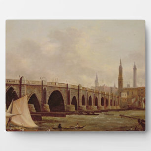 London Bridge (Öl auf Leinwand) Fotoplatte