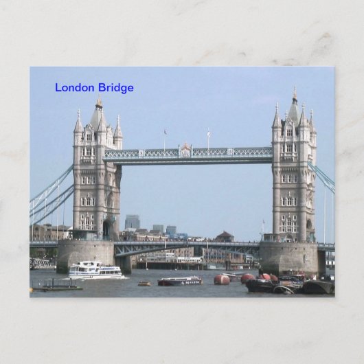 London Bridge Postcard Postkarte (Vorderseite)