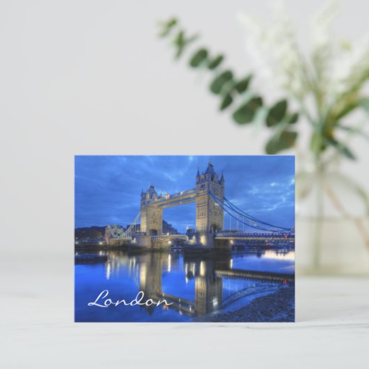 London Bridge Postcard Postkarte (Stehend Vorderseite)
