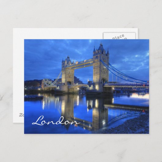 London Bridge Postcard Postkarte (Vorne/Hinten)