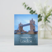 London Bridge Postcard Postkarte (Stehend Vorderseite)