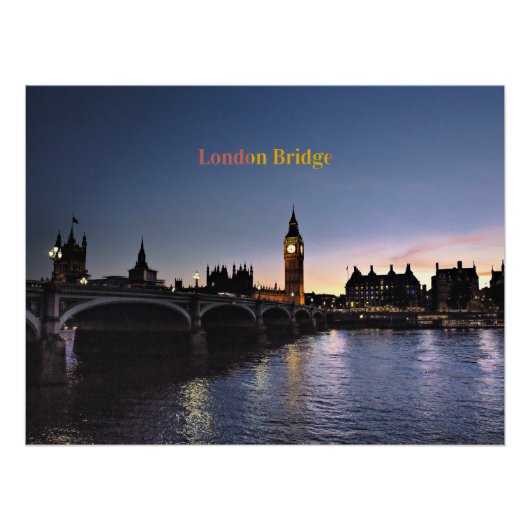 London Bridge, Poster (Vorderseite)