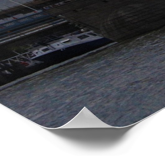 London Bridge Poster (Ecke)