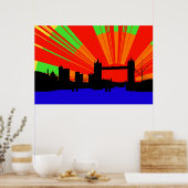 London Bridge Poster (Küche)
