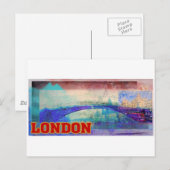 London Bridge Postkarte (Vorne/Hinten)