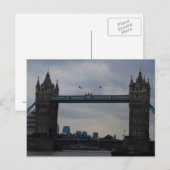 London Bridge Postkarte (Vorne/Hinten)