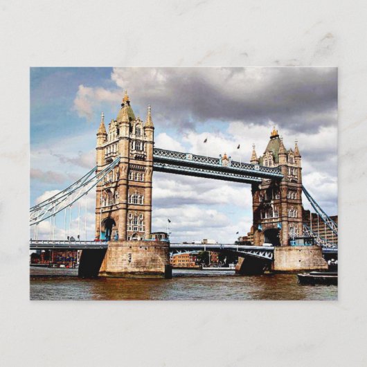 London Bridge Postkarte (Vorderseite)