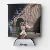 London Bridge Save the Date Einladung Dosenkühler (Vorderseite)