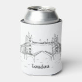 London Bridges Vacation Zeichn Vacation Art Train Dosenkühler (Kanne Vorderseite)