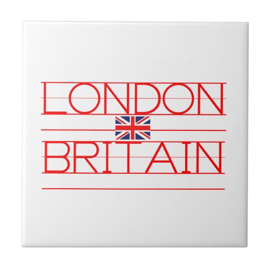 LONDON BRITAIN FLIESE (Vorderseite)