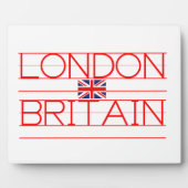 LONDON BRITAIN FOTOPLATTE (Vorderseite)