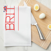 LONDON BRITAIN GESCHIRRTUCH (Viertel Falte)