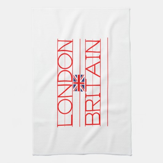 LONDON BRITAIN GESCHIRRTUCH (Vertikal)