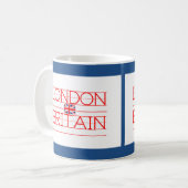 LONDON BRITAIN KAFFEETASSE (Vorderseite Links)