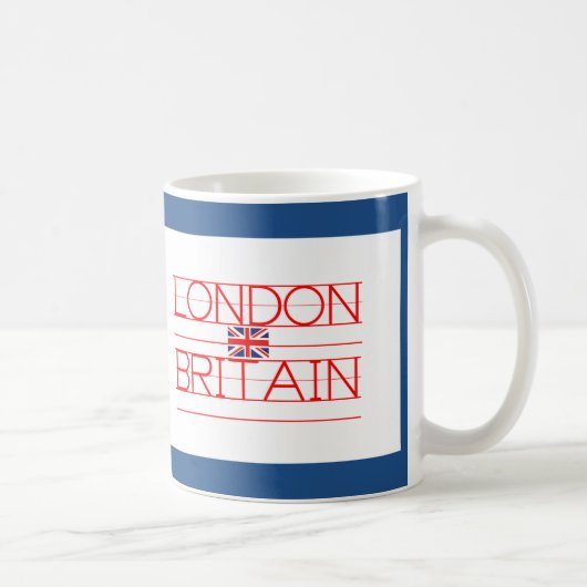LONDON BRITAIN KAFFEETASSE (Rechts)