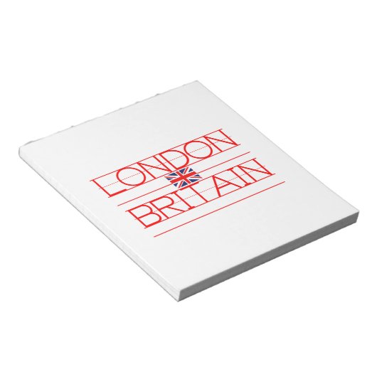 LONDON BRITAIN NOTIZBLOCK (angewinkelt)