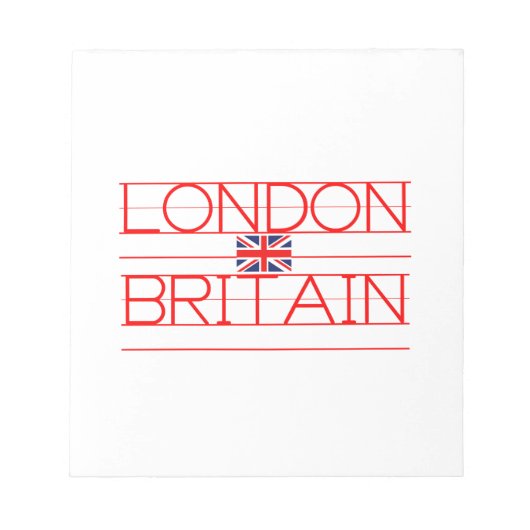 LONDON BRITAIN NOTIZBLOCK (Vorderseite)